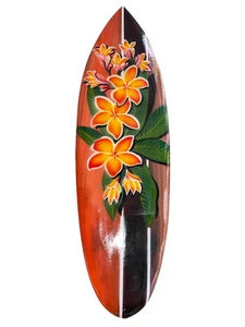 HIBISCUS 🌺 SURFBOARD AIR BRUSH DESIGN TROPICAL SIGN WALL HANGING ART HOME DECOR