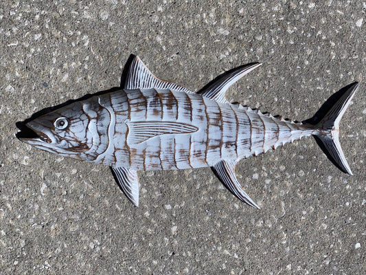 24” TUNA WALL ART ISLAND HOME DECOR TIKI BAR TROPICAL PATIO